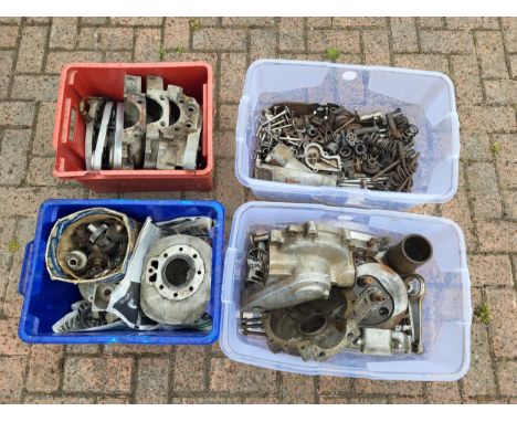 A good quantity of BSA Engine components, to include parts for B31, B33 and Goldstar. (4 crates)