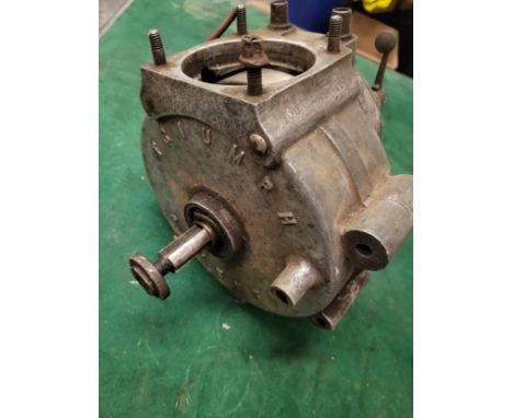 Triumph Model H Crankcase and Flywheel, no. 85199 DRR, c.1922/23. (1 item)