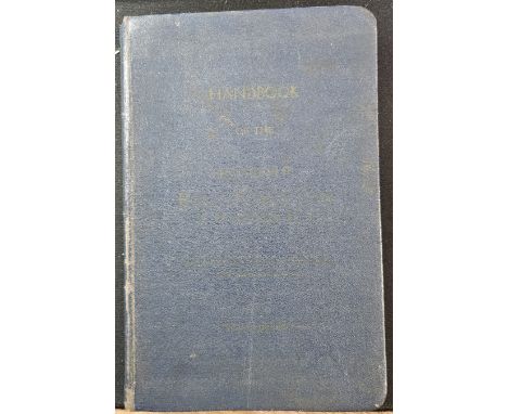 A Rolls-Royce 40/50 HP Phantom III handbook, from 1938 car chassis number 3.CM.57, believed to be in New Zealand, last page, 