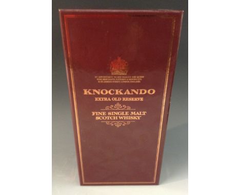 Knockando Extra Old Reserve 1965, Fine Single Malt Scotch Whisky, 75cl, 43%, seal intact, label good, presentation box 