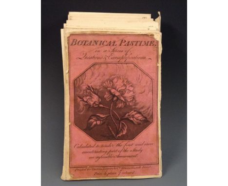 Botany - an unusual and rare late George III card game, Botanical Pastime, in a Series of Questions & Exemplifications, Calcu