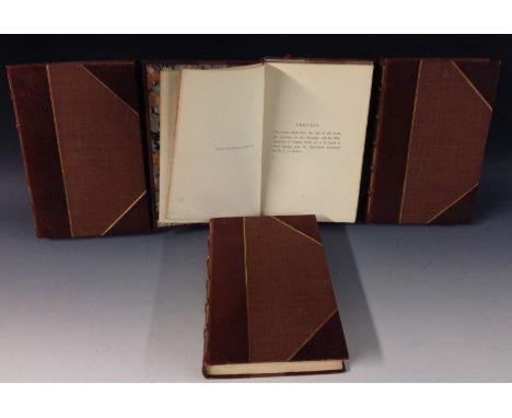 Fielding (Harold), The Soul of a People, Macmillan and Co., London 1899, third edition, 8vo, 350pp, half leather, marbled pas