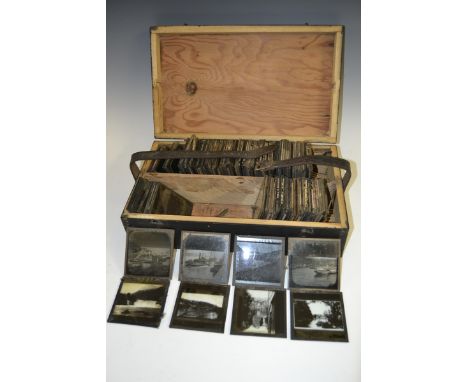 Magic Lantern Slides - Topography - various photographic, several of Shropshire, The Old Mint, Shrewsbury, Buildwas Abbey, Th