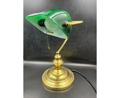 A bankers lamp 