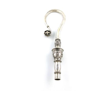 By Ramsden and Carr, a silver bishop's crozier, London 1908, also engraved 'OMAR RAMSDEN ET ALWYN CARR ME FECERUNT', conventi