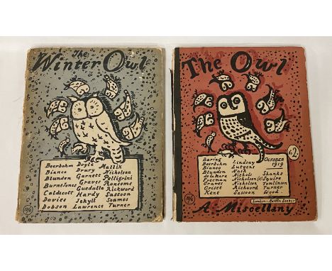 THE OWL &amp; THE WINTER OWL FIRST EDITION BOOK
