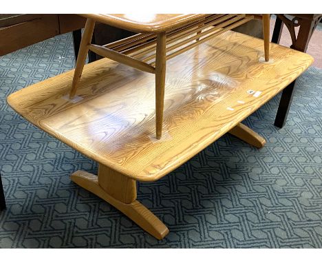 ERCOL LARGE COFFEE TABLE