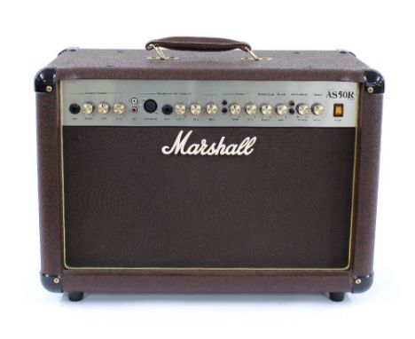 2004 Marshall Acoustic Soloist AS50R guitar amplifier, made in China 