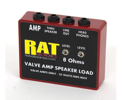 Rat Electronics 8 Ohms valve amp speaker load box