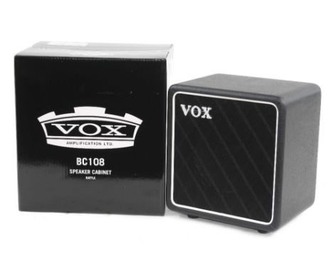 New and boxed - Vox BC108 1 x 8" guitar amplifier speaker cabinet