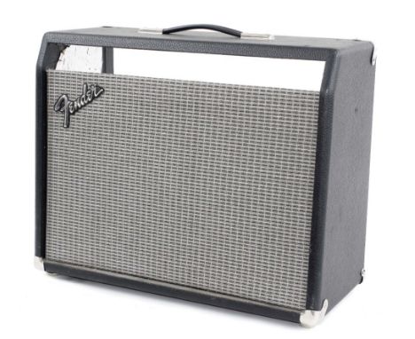 Fender amplifier enclosure with grille cloth and 12" Fender USA speaker