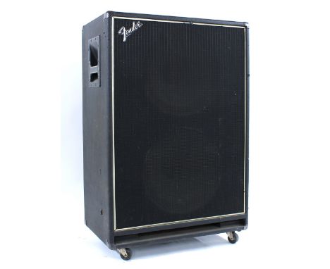 Fender Bassman 2-15 2 x 15 speaker cabinet, made in USA, ser. no. F062751