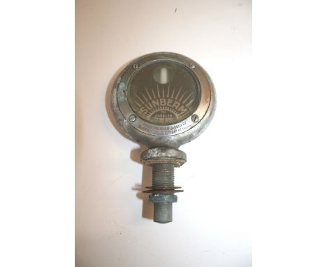 SUNBEAM CAR RADIATOR THERMOMETER - BOYCE MOTO-METER a radiator thermometer made by Benjamin Electric Ltd, London, a Boyce Mot