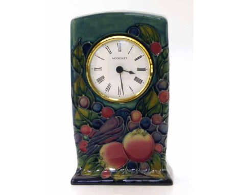Moorcroft birds and fruit clock Unfortunately we are not doing condition reports on this sale.