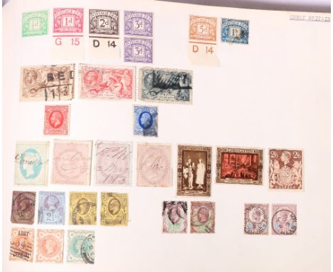 Great Britain, Commonwealth and World stamp collection in folder and album, mostly used, including 93 Great Britain Victoria 