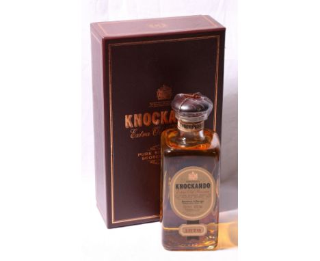 KNOCKANDO 1970 25 year old extra old reserve pure single malt Scotch whisky, distilled 1970, bottled 1995, 70cl, 43% vol, box