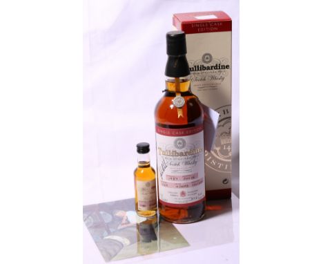 TULLIBARDINE 1987 19 year old Highland single malt Scotch whisky, distilled 1987, bottled June 2006 from cash 664, bottle 100