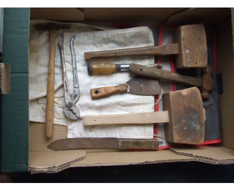 Box of Assorted Tools etc