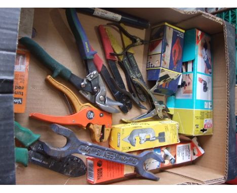 Box of Assorted Tools etc