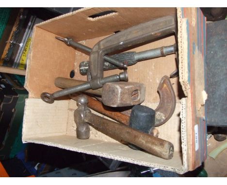 Box tools g clamps etc
