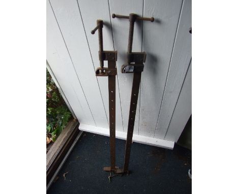 2 Record Sash Clamps 3 ft long