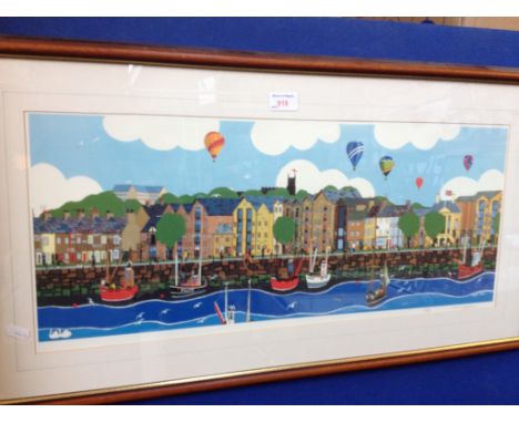 CHAS 1992 SIGNED PRINT      T5