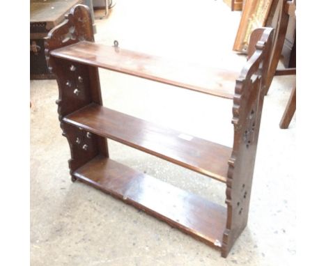 EDWARDIAN WALL SHELF
