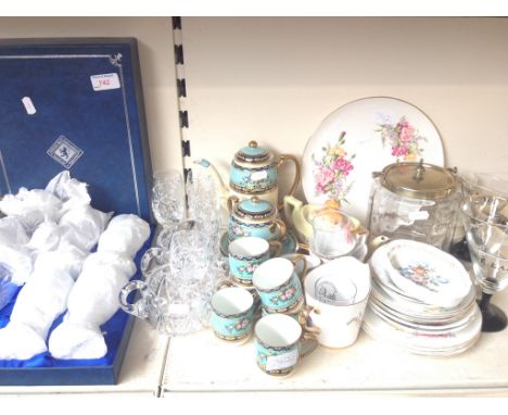 EDINBURGH CRYSTAL^ OTHER GLASS^ CHINA WARE AND NORITAKE K3 CONDITION REPORT - Noritake; very good, no chips, cracks nor any r