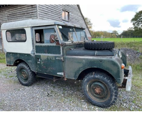 1955 Land Rover Series 1 86' 4x4 Fire TenderRegistration no. SXF 115Chassis no. 111700954Odometer reading: 36,026MOT: 14/09/2