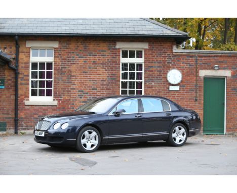 2005 Bentley Continental Flying Spur SaloonRegistration no. LJ05 BBFChassis no. SCBBE53W96C031037Odometer reading: 58,950MOT: