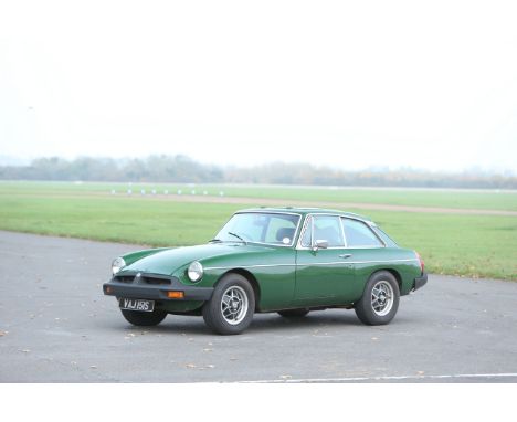 1977  MGB GT CoupéRegistration no. VAJ 151SChassis no. GHD5-449522GEngine no. 18835Odometer reading: 69,429MOT: Exempt*Presen