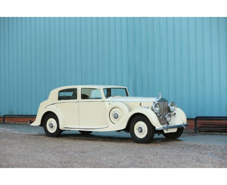 Formerly owned by Lord Beaverbrook1938 Rolls-Royce Phantom III Sports LimousineCoachwork by Park WardRegistration no. UKE 886