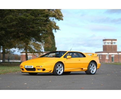 1998 Lotus Esprit V8 GT CoupéRegistration no. L90ESPChassis no. SCCDA0826WHC15513Engine no.  LL918980329958Odometer reading: 