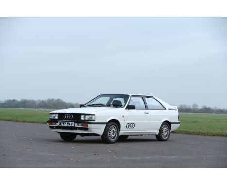 1987 Audi  Quattro CoupéRegistration no. D757 BAVChassis no. WAUZZZ85ZHA024459Engine no. WV035068Odometer reading: 218,000MOT