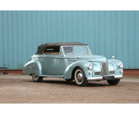 1949 Humber Super Snipe MkIICoachwork by Coachwork by TickfordRegistration no. GAK 687Chassis no. 8801844Odometer reading: TB