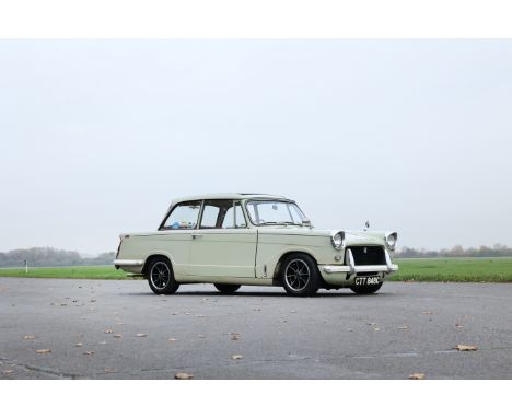 1965 Triumph Herald 12/50 Convertible with HardtopRegistration no. CTT 848CChassis no. GD26431RSOdometer reading: 52,397 MOT: