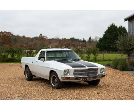 1975 Chevrolet El CaminoRegistration no. KKH 990NChassis no. AAPV0241210589869Odometer reading: 6,571MOT: Exempt*Built for th