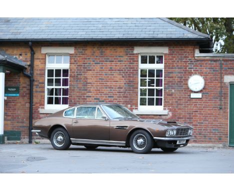 1971  Aston Martin DBS Sports SaloonRegistration no. MAN-51-K (Isle of Man)Chassis no. DBS/5809/REngine no. 400/4873/SOdomete