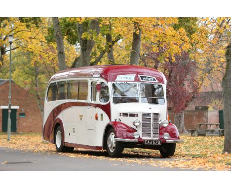 1948 Bedford OB Plaxton Motor CoachRegistration no. EAJ 679Chassis no. OB68823Odometer reading: tbcMOT: Exempt*A classic of B