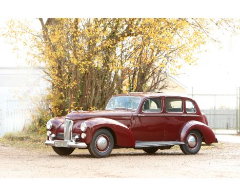 1949  Humber Super Snipe MkII SaloonRegistration no. DFX 273Chassis no. 8800248HSOOdometer reading: 812 MOT: N/A*Restored fro