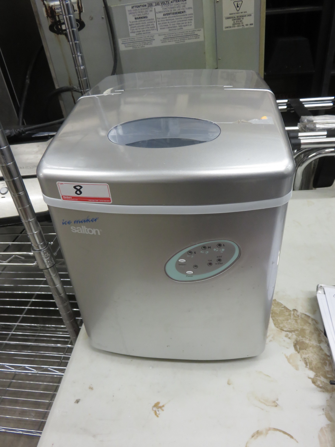 SALTON PORTABLE ICE CUBEMAKER