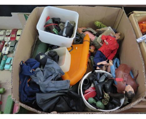 A Collection of Action Man Figures and Accessories etc. 