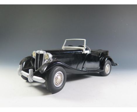 A Large Scale Kit Model of a MG TD in Black made by Chas. WM. Doepke Manufacturing Co of Rossmore Ohio, USA. This was made in