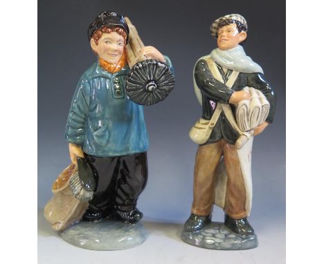 Two Royal Doulton Figurines _ Newsboy HN2244 and Master Sweep HN2205 