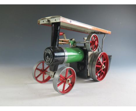 A Mamod TE1A Traction Engine, Live Steam Engine (Untested) 