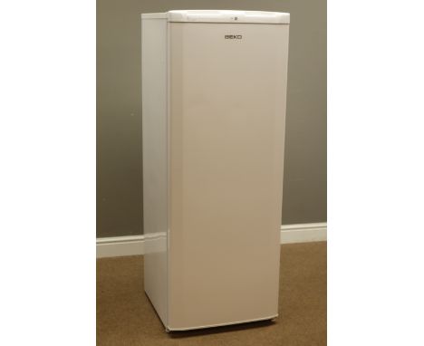 Beko larder fridge, W55cm, H145cm (This item is PAT tested - 5 day warranty from date of sale)    Condition Report   Click he