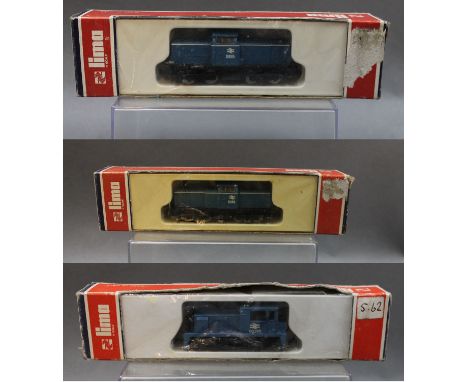 2 Lima N Scale D8915 diesel locomotives (213) and a D2790 Shunter (211)