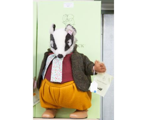 Steiff Club - Tommy Brook, Badger Alpaca 