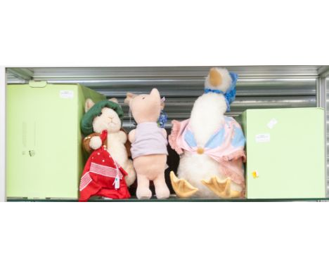Steiff - Benjamin Bunny, Piglet, Jemima Puddleduck (3) 
