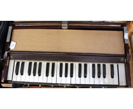 A Calcutta music house harmonium